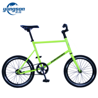 2014 NEW DESIGN!shiny green 20 coast brake small single speed bicycle