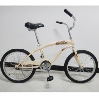 20" single speed beach cruiser bike in steel frame